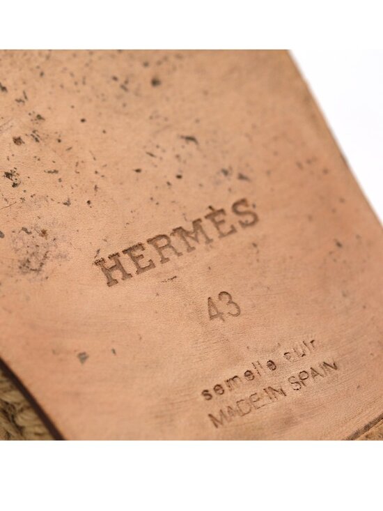 Hermes Antigua Espadrille